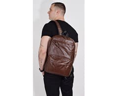 Urban Man Navigator PU Backpack 8