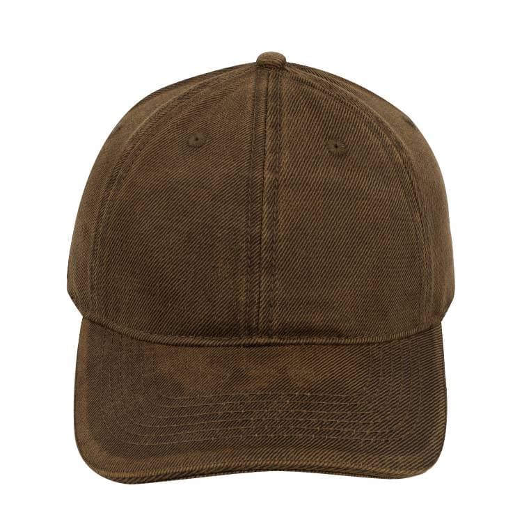 Dual Tone Oil Skin 6 Panel Cap 1