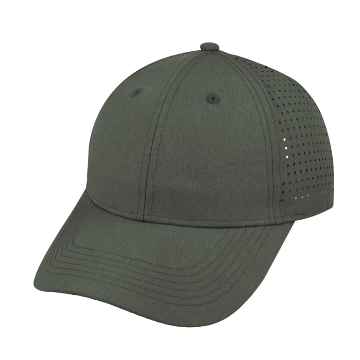 Ultra Melange 6 Panel Cap - Dark Grey 25
