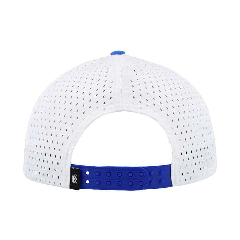 Uflex High Tech 6P Curved Peak - Royal/White 51