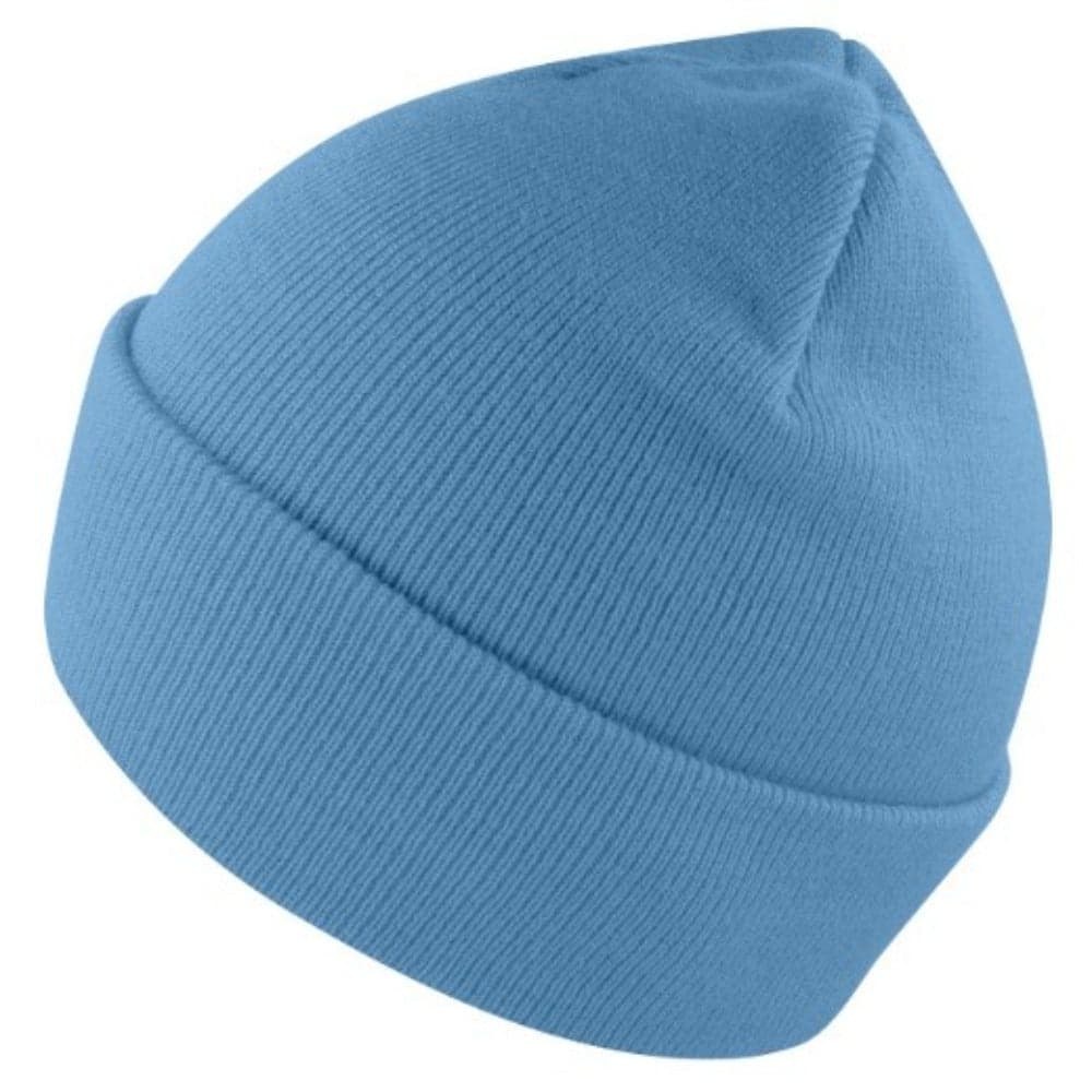 Cuffed Knitted Beanie - Light Grey Melange 67