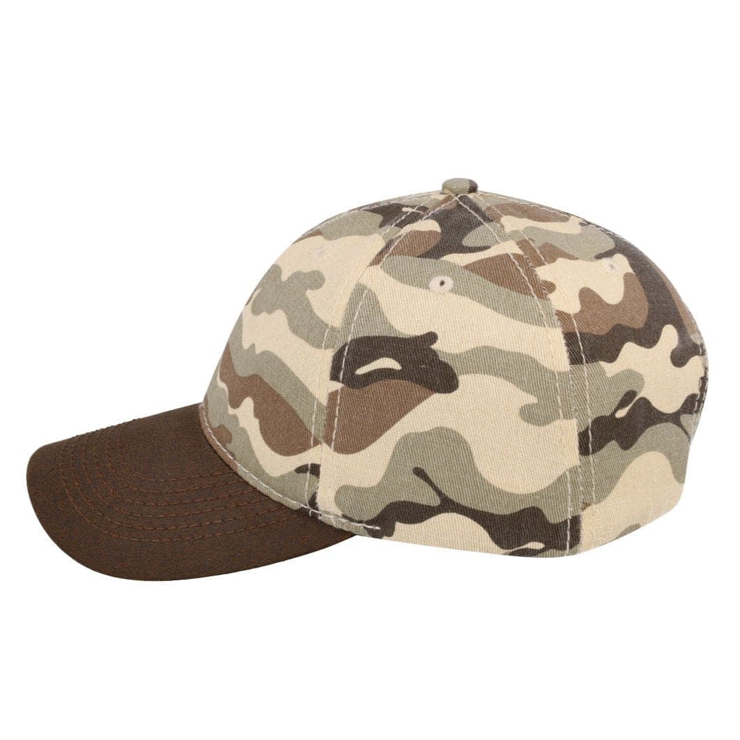 Washed Oil Skin 6P Cap 29