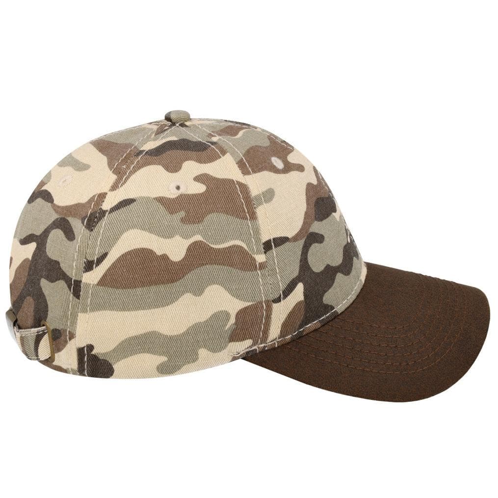 Washed Oil Skin 6P Cap 30