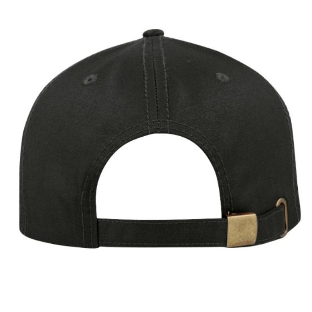 Washed Oil Skin 6P Cap - Camo Green 33