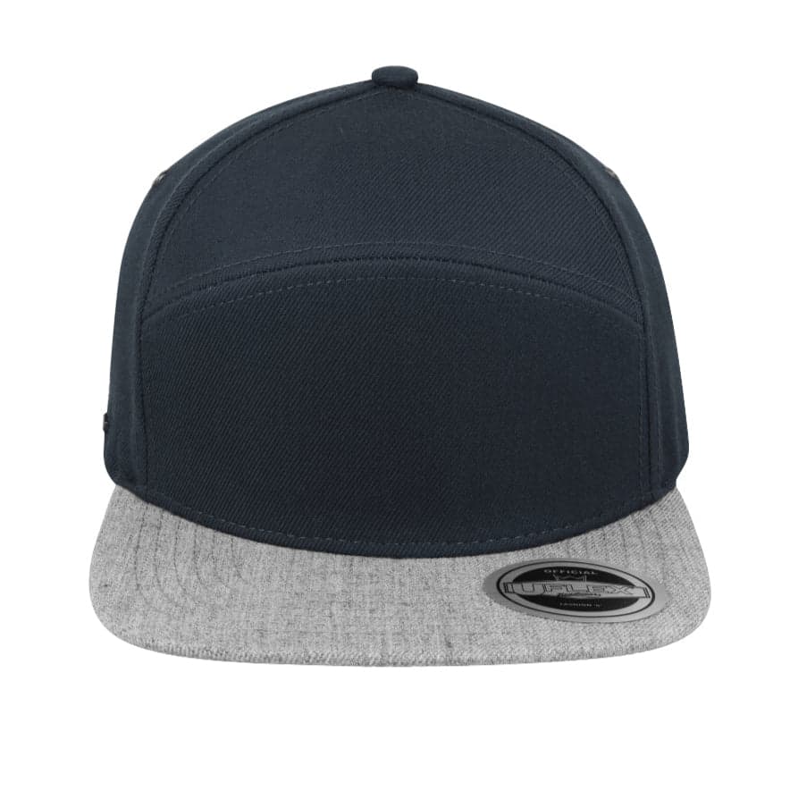 Uflex Fashion 6P Snapback - Grey Melange 34