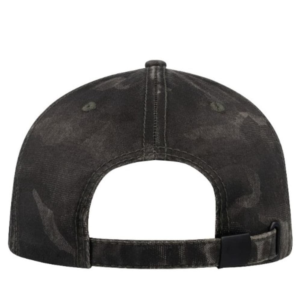 Camo Lazer Oil Skin 6P Cap - Camo Charcoal 7