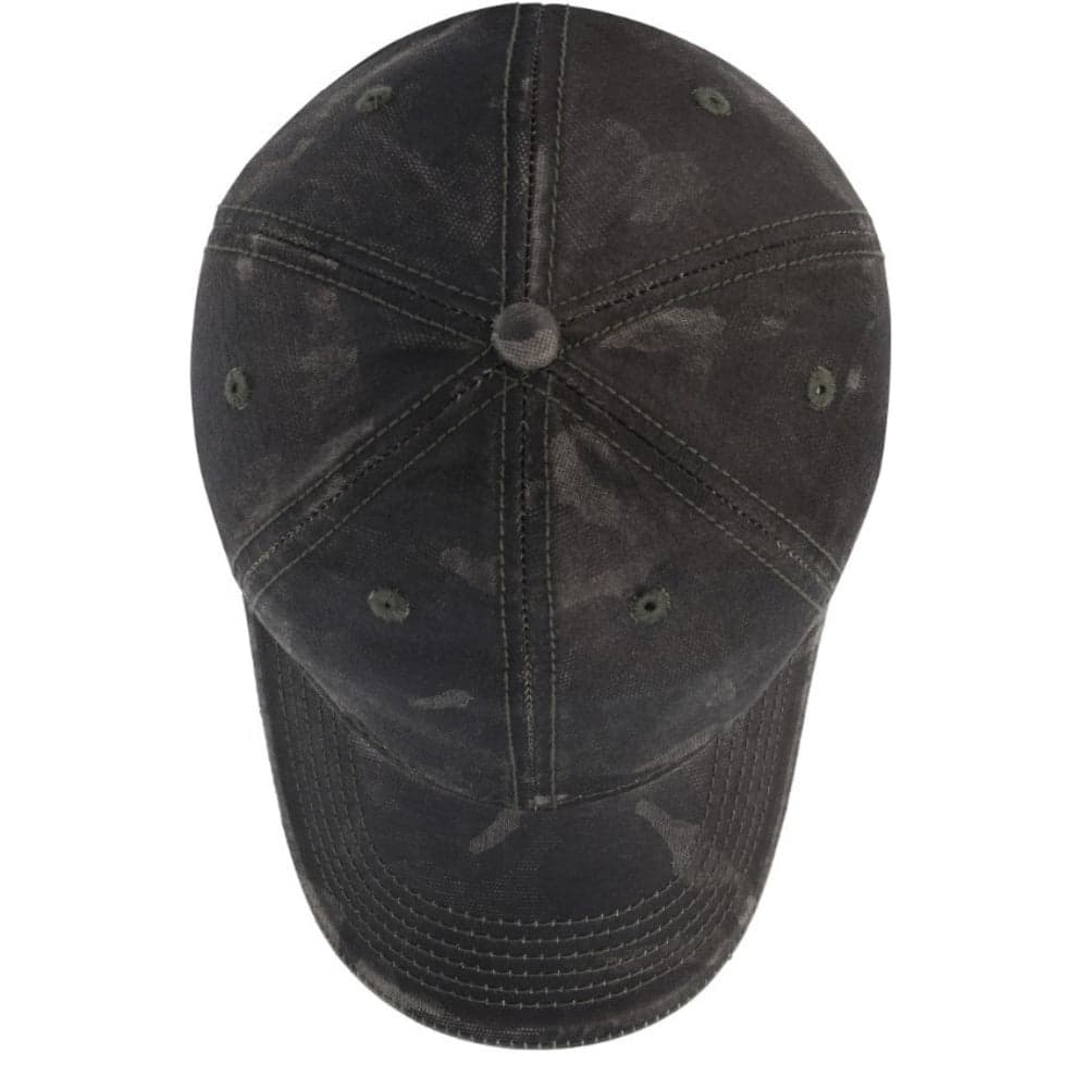 Camo Lazer Oil Skin 6P Cap - Camo Charcoal 12