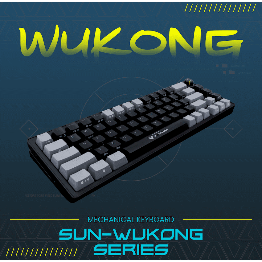 VX Gaming Sun-Wukong RGB Hot Swappable Mechanical Keyboard 8