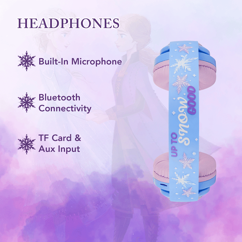 Disney Frozen 3D Bluetooth Headphones 5