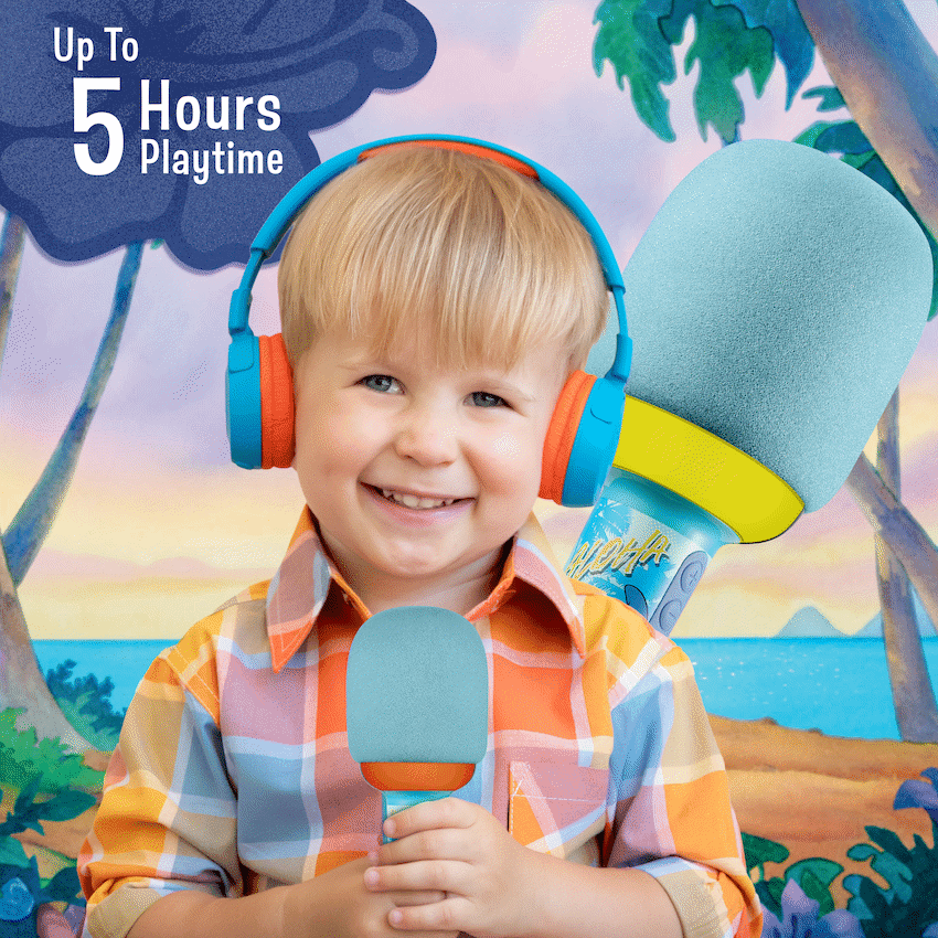 Disney Frozen Bluetooth Dome Microphone with RGB Lights 8