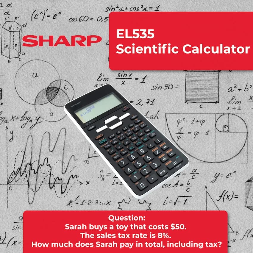 Sharp EL535 Scientific Calculator 25