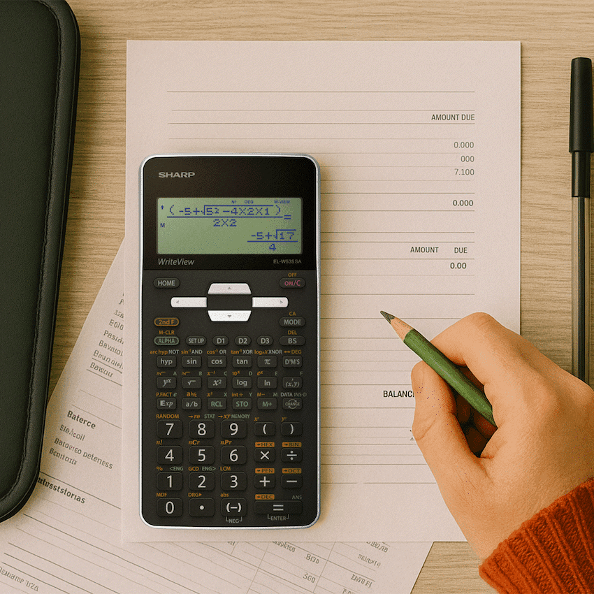 Sharp EL535 Scientific Calculator 29