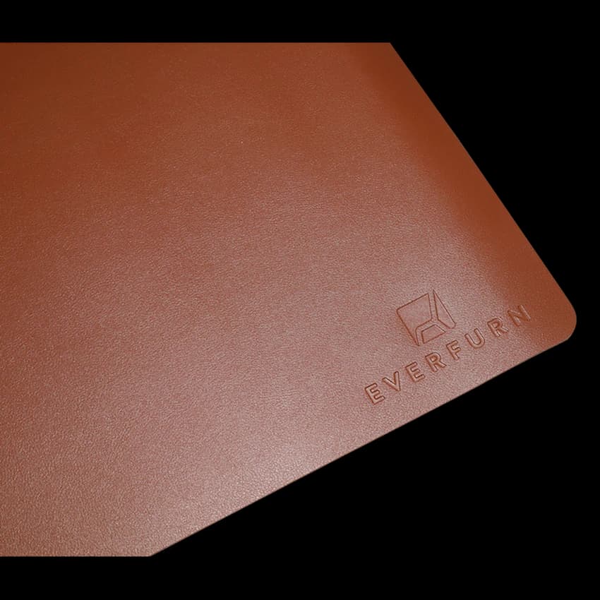 Everfurn Prime Faux Leather Desk Mat 16