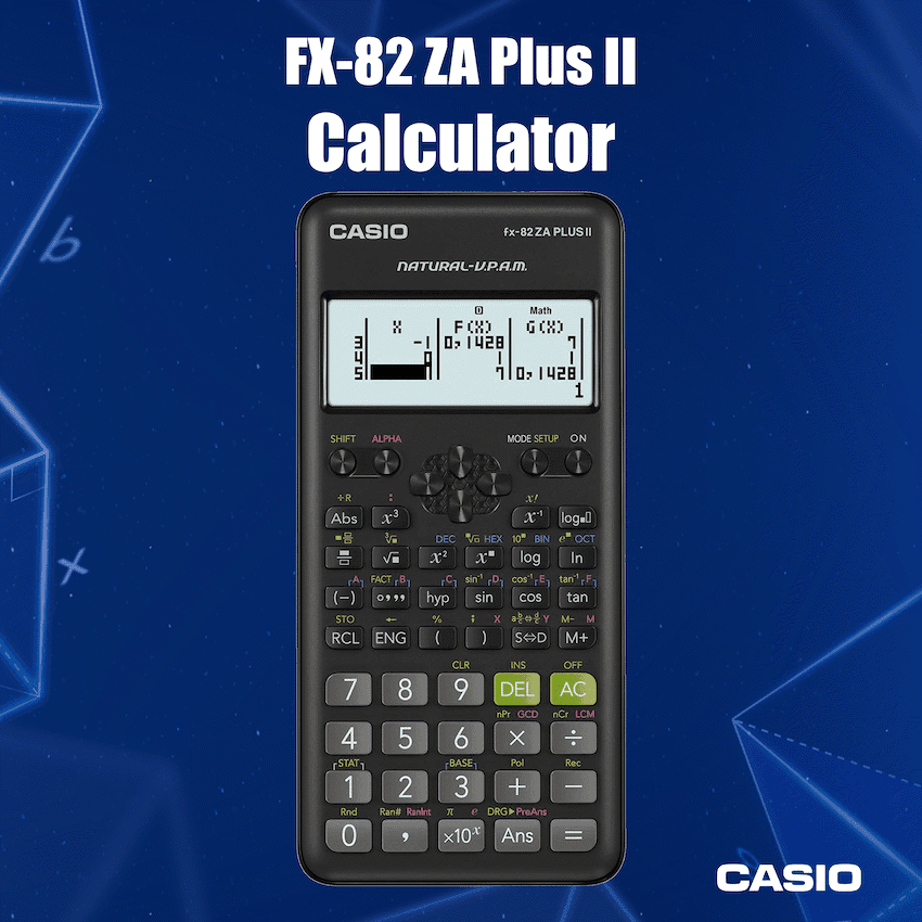 Casio FX-82 ZA Plus II Calculator 2