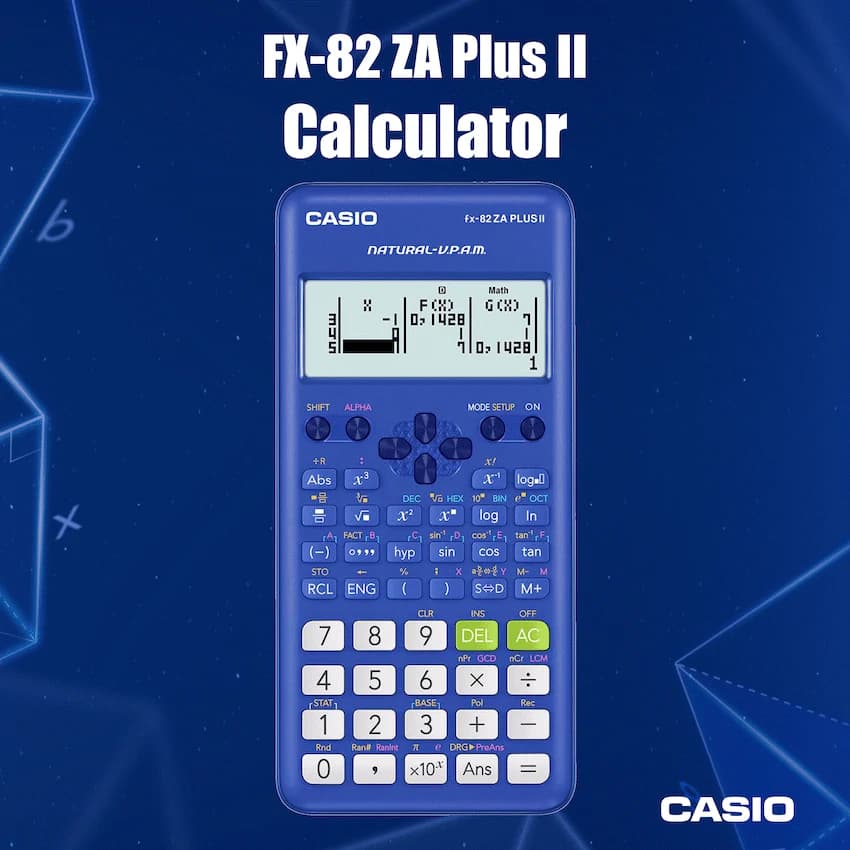 Casio FX-82 ZA Plus II Calculator 12