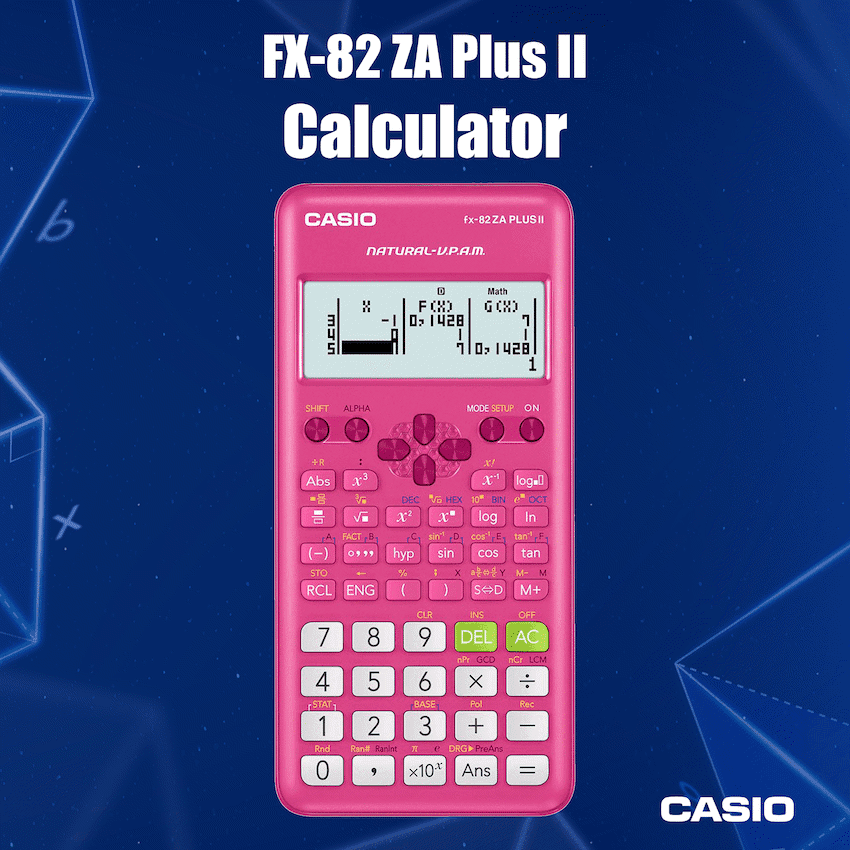 Casio FX-82 ZA Plus II Calculator 3