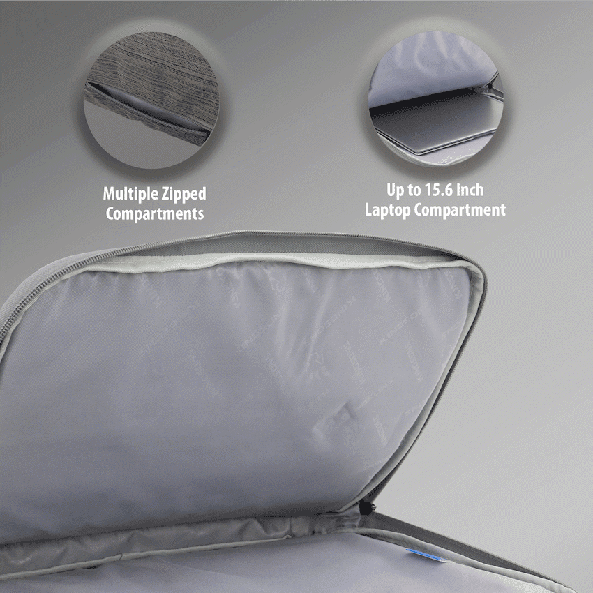 Kingsons Trace 15.6" Laptop Bag Black 7