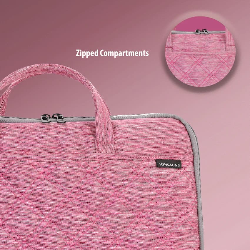 Kingsons Trace 15.6" Laptop Bag Black 17