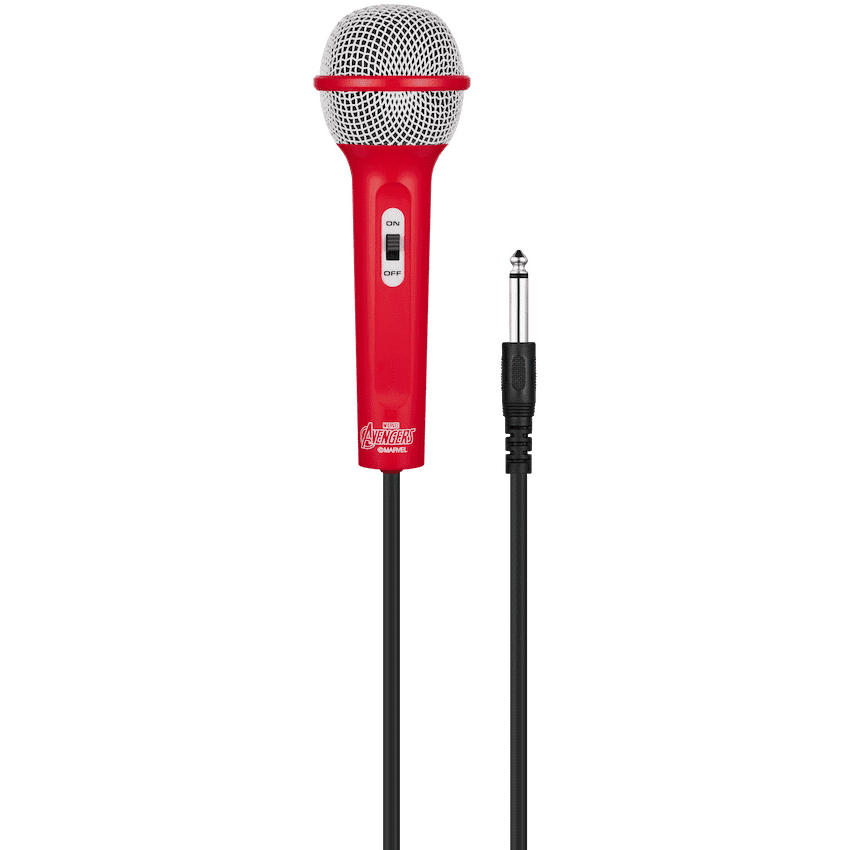 Marvel Avengers Galaxy LED Stars Karaoke Machine with Microphone 2