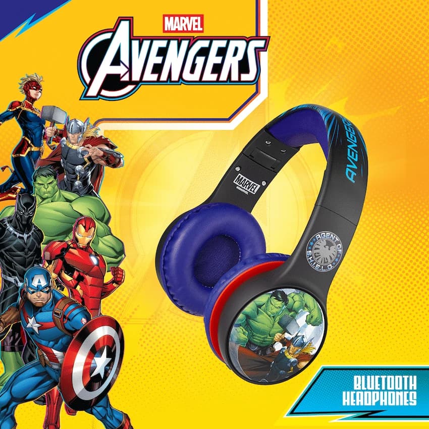 Marvel Avengers Bluetooth Headphones with dB Switch Function 6