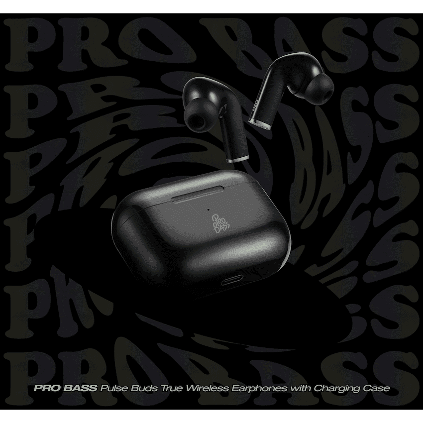 Pro Bass Pulse Buds True Wireless Earphones with Charging Case 4