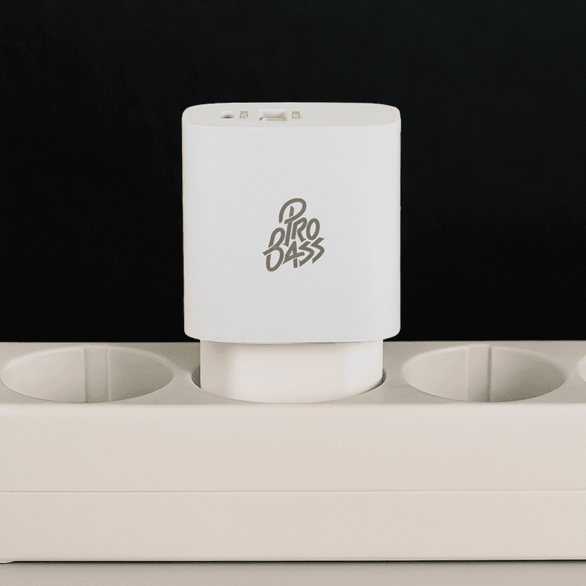 Pro Bass Rapidcharge Series 20w+18w Dual USB and Type-C Wall Charger 5