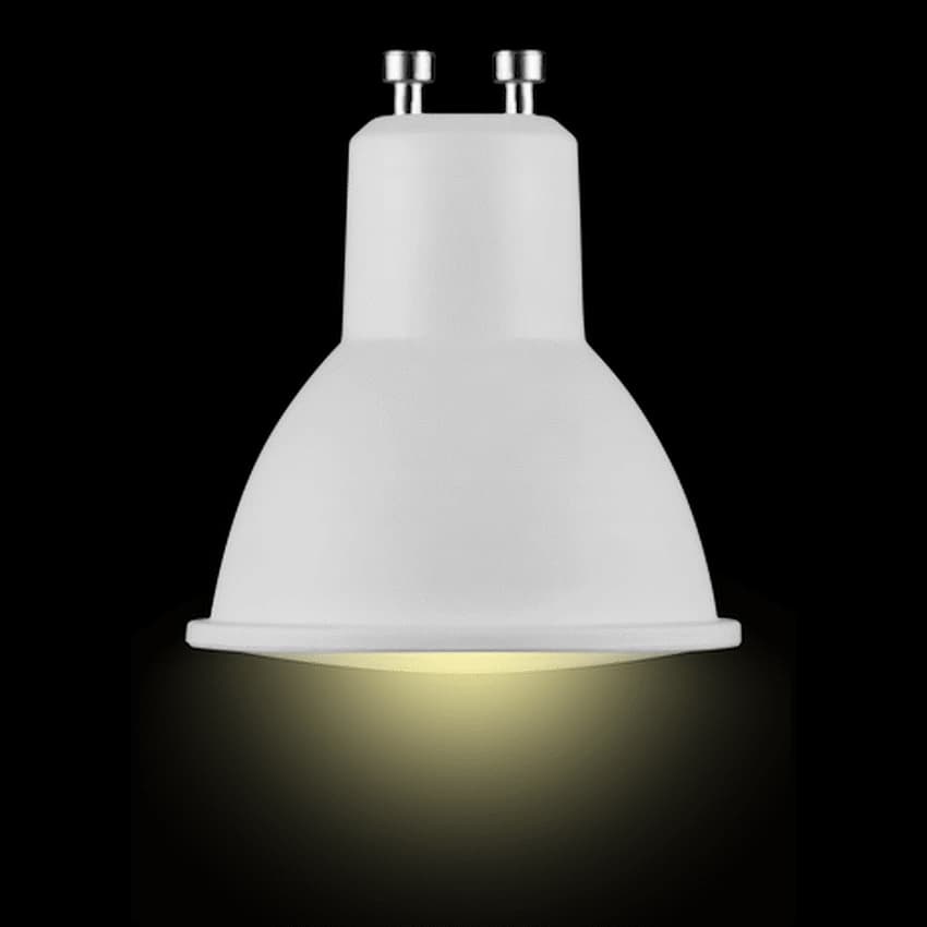 Switched 3w GU10 Rechargeable LED Light Bulb - CW 4