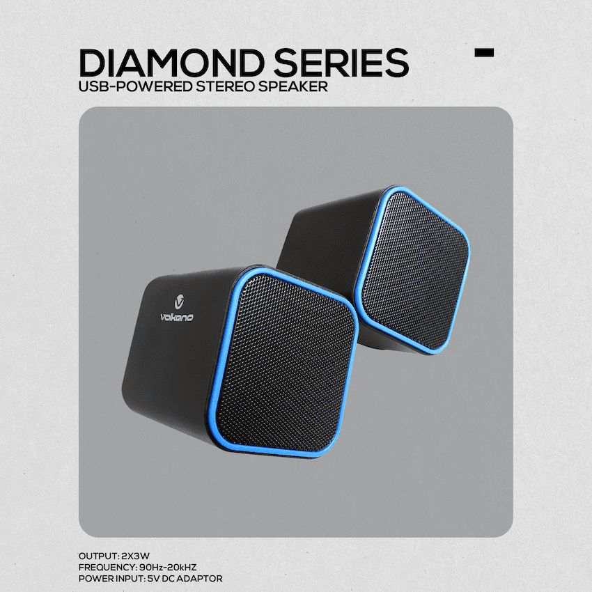 Volkano Diamond Series USB Speaker 3