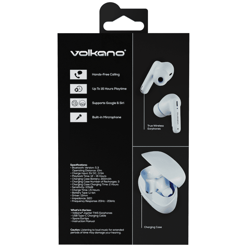 Volkano Jupiter Series TWS Earphones 10