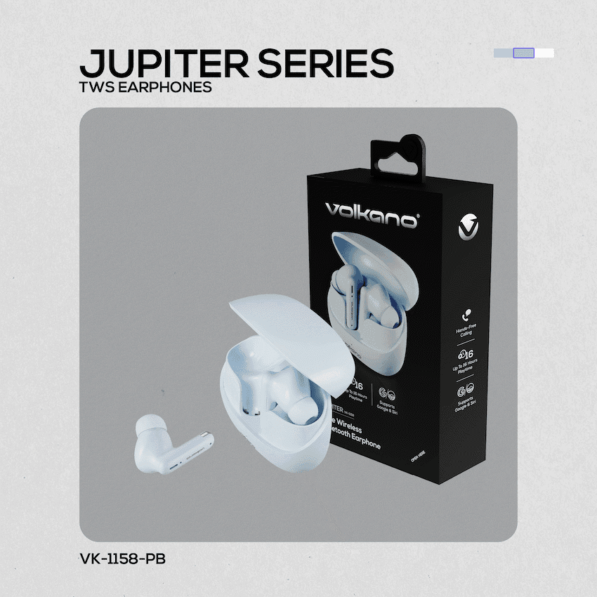 Volkano Jupiter Series TWS Earphones 15