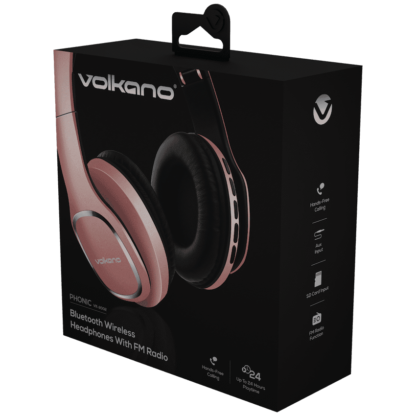 Volkano Phonic Series Bluetooth Full Size Headphones 17
