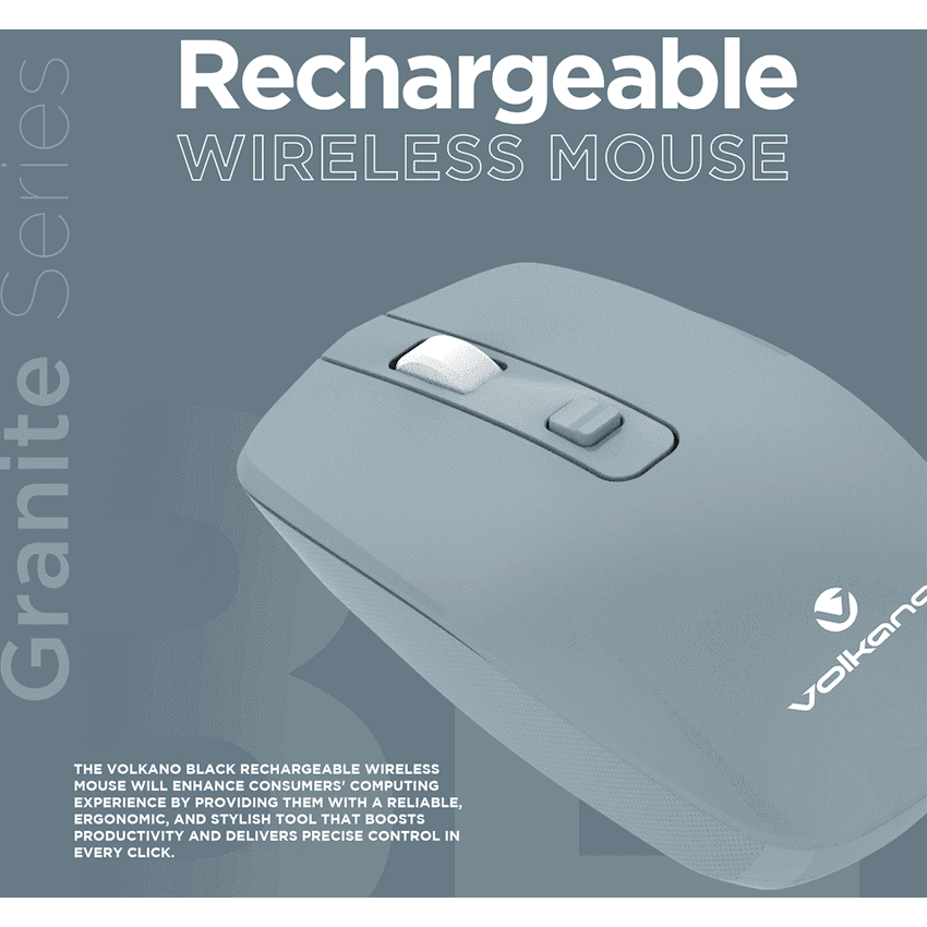 Volkano Granite Series Rechargeable Wireless Mouse 15
