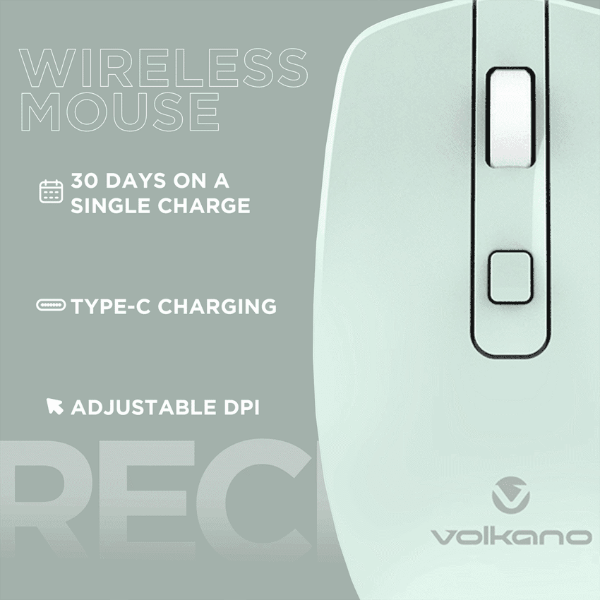 Volkano Granite Series Rechargeable Wireless Mouse 21