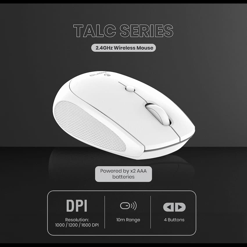 Volkano Talc Wireless Mouse 37