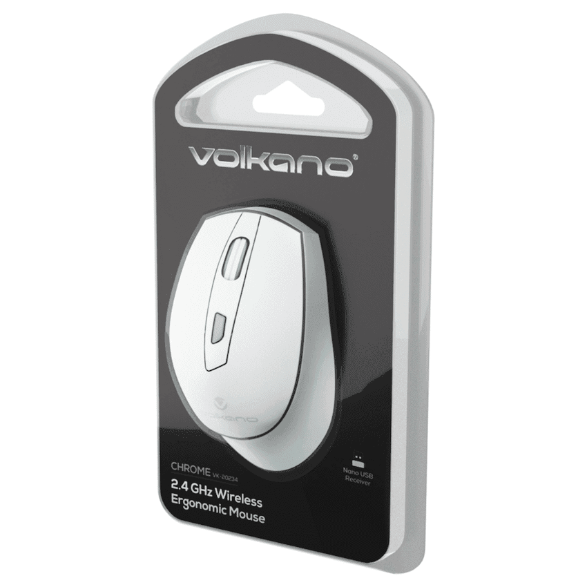 Volkano Chrome Series Wireless Mouse 7
