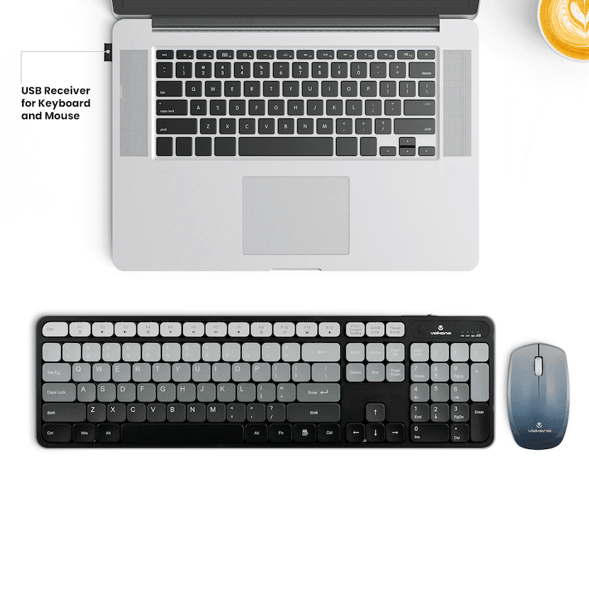 Volkano Prism Series Bluetooth Wireless Keyboard and Mouse 5