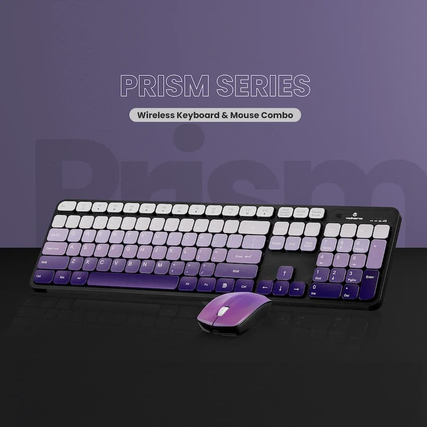 Volkano Prism Series Bluetooth Wireless Keyboard and Mouse 6