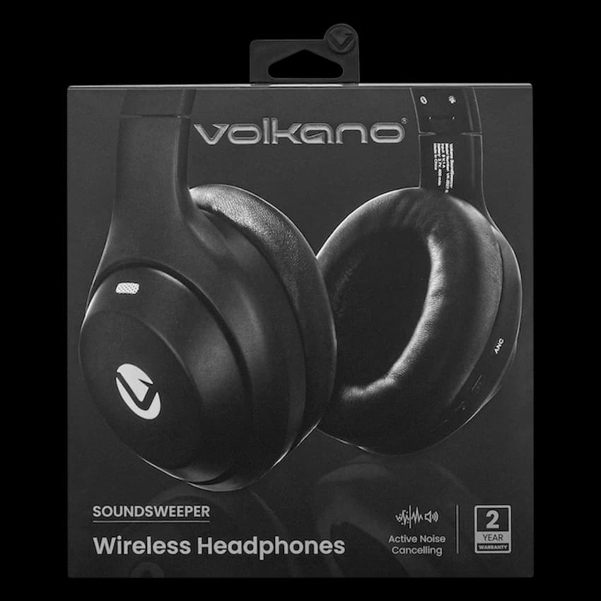 Volkano SoundSweeper Series Active Noise Cancelling bluetooth Headphones 8