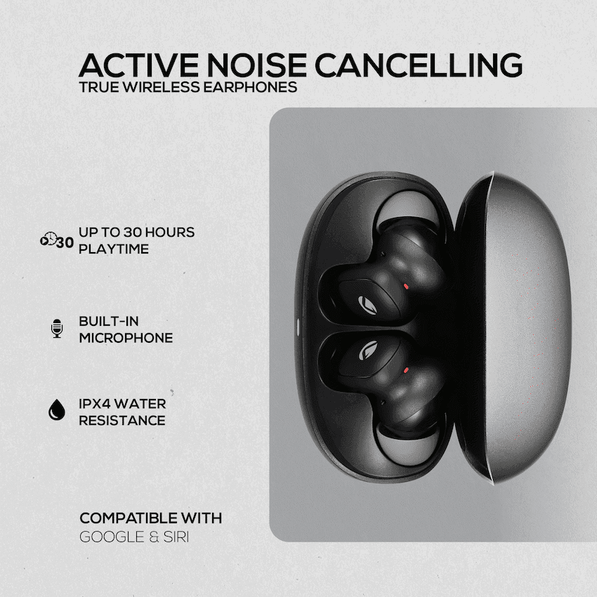 Volkano Sugar-Cube Active Noise Cancelling True Wireless Earphones 4