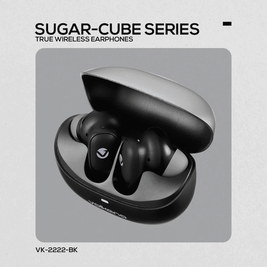 Volkano Sugar-Cube Active Noise Cancelling True Wireless Earphones 2