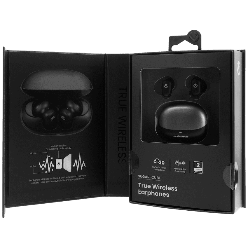 Volkano Sugar-Cube Active Noise Cancelling True Wireless Earphones 8