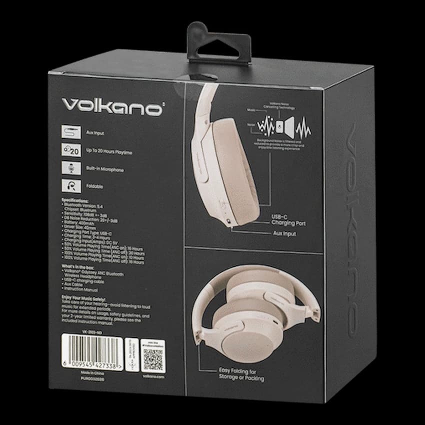 Volkano Odyssey ANC Bluetooth Wireless Headphone 5