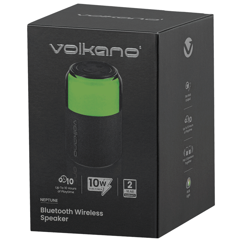 Volkano Neptune Bluetooth Wireless Speaker 7