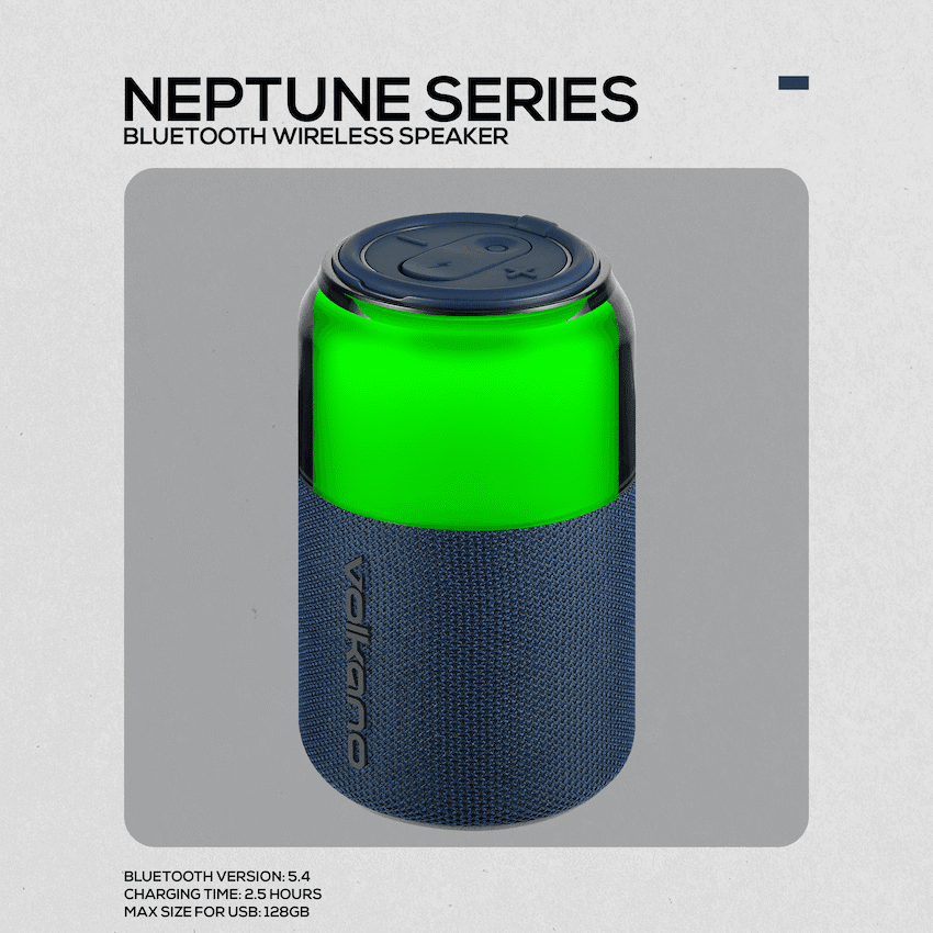 Volkano Neptune Bluetooth Wireless Speaker 9
