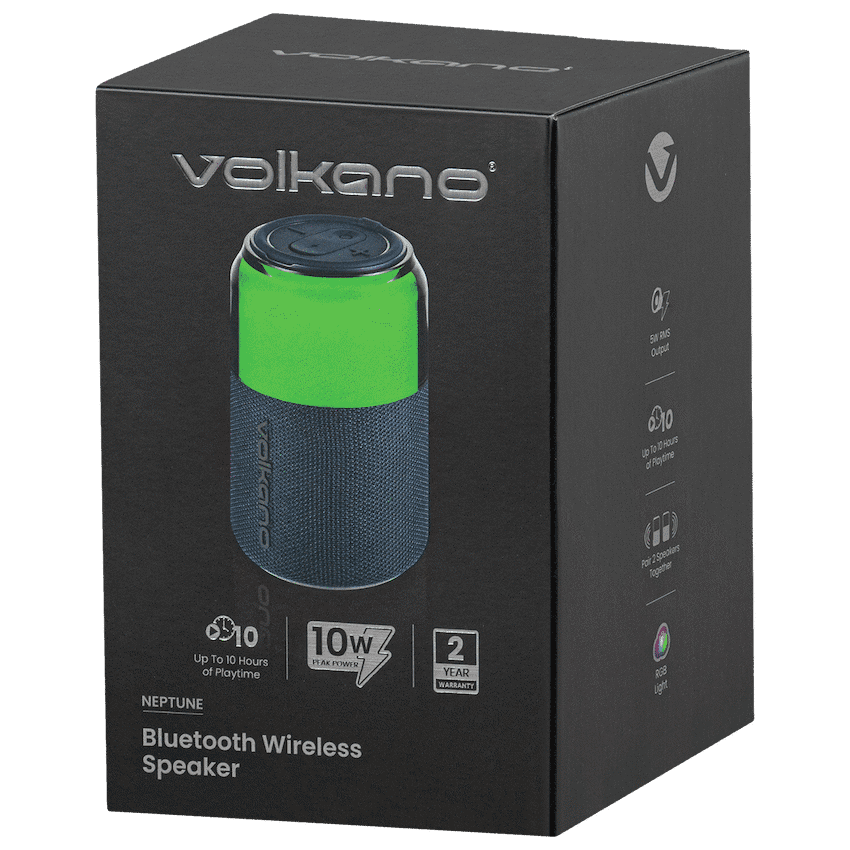 Volkano Neptune Bluetooth Wireless Speaker 14