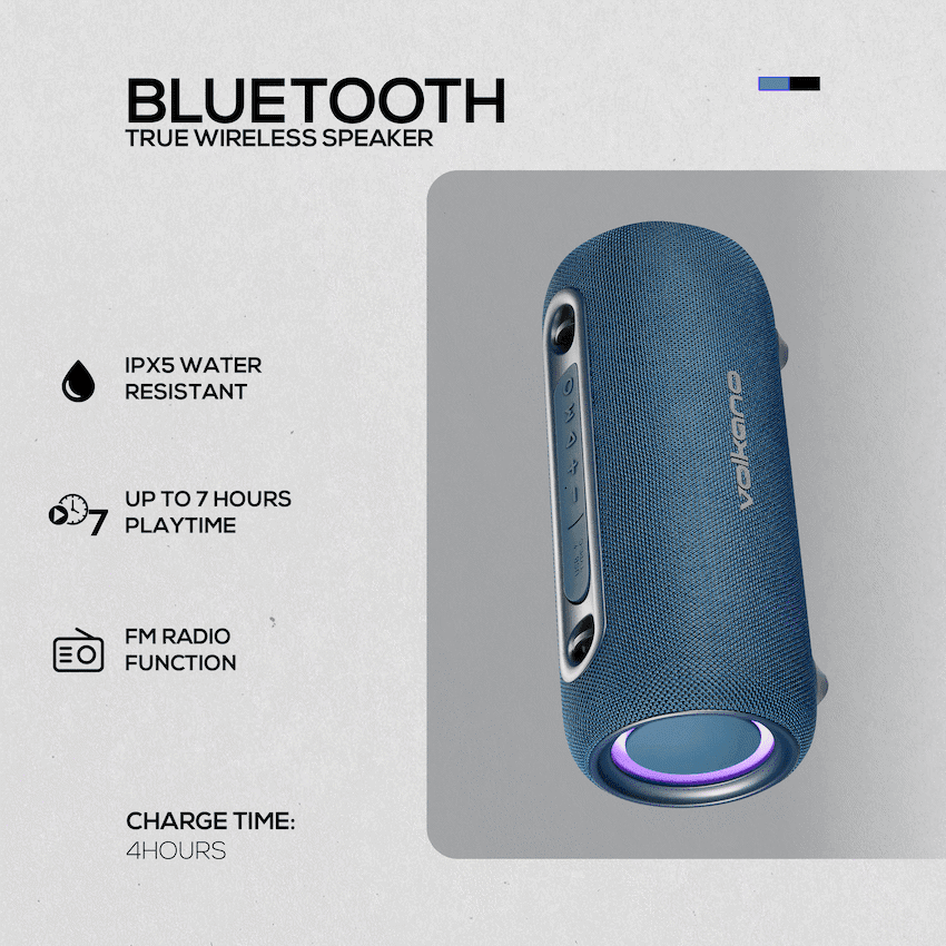 Volkano Mamba 2.0 Series Bluetooth Speaker 4