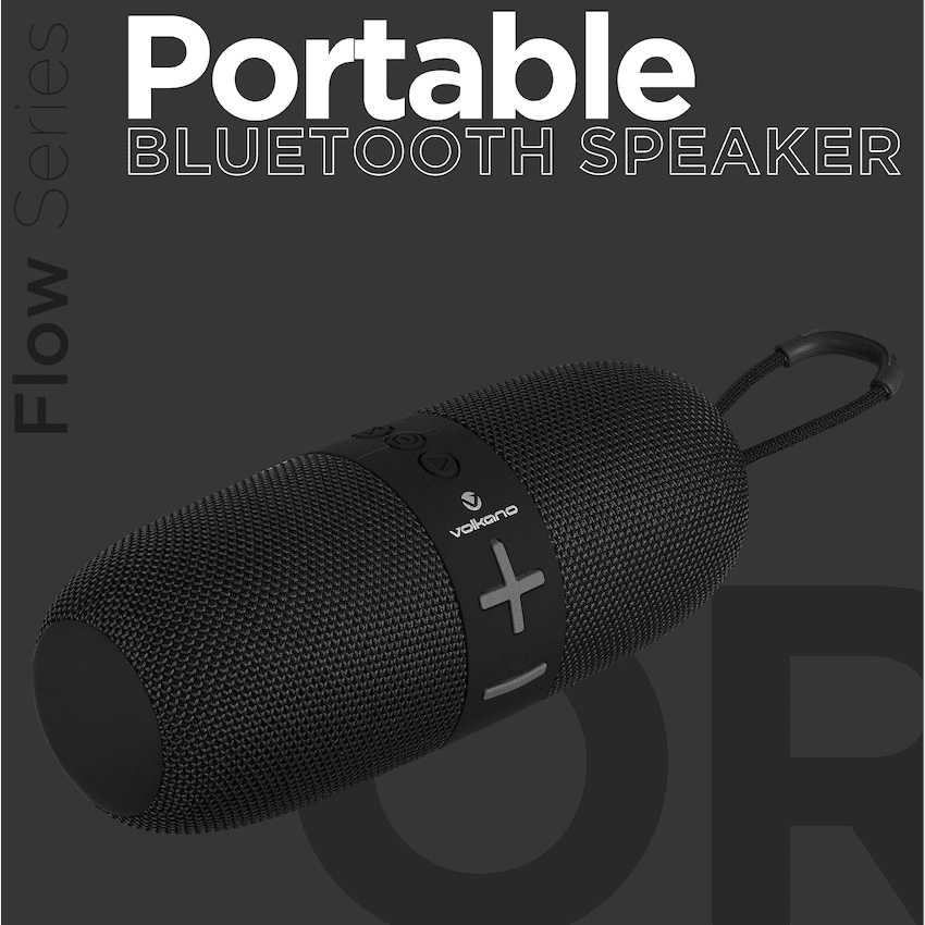Volkano Flow Series Portable Bluetooth Speaker 12
