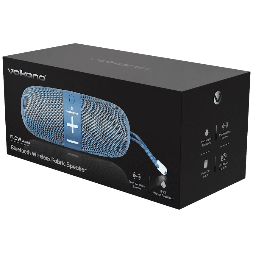Volkano Flow Series Portable Bluetooth Speaker 22