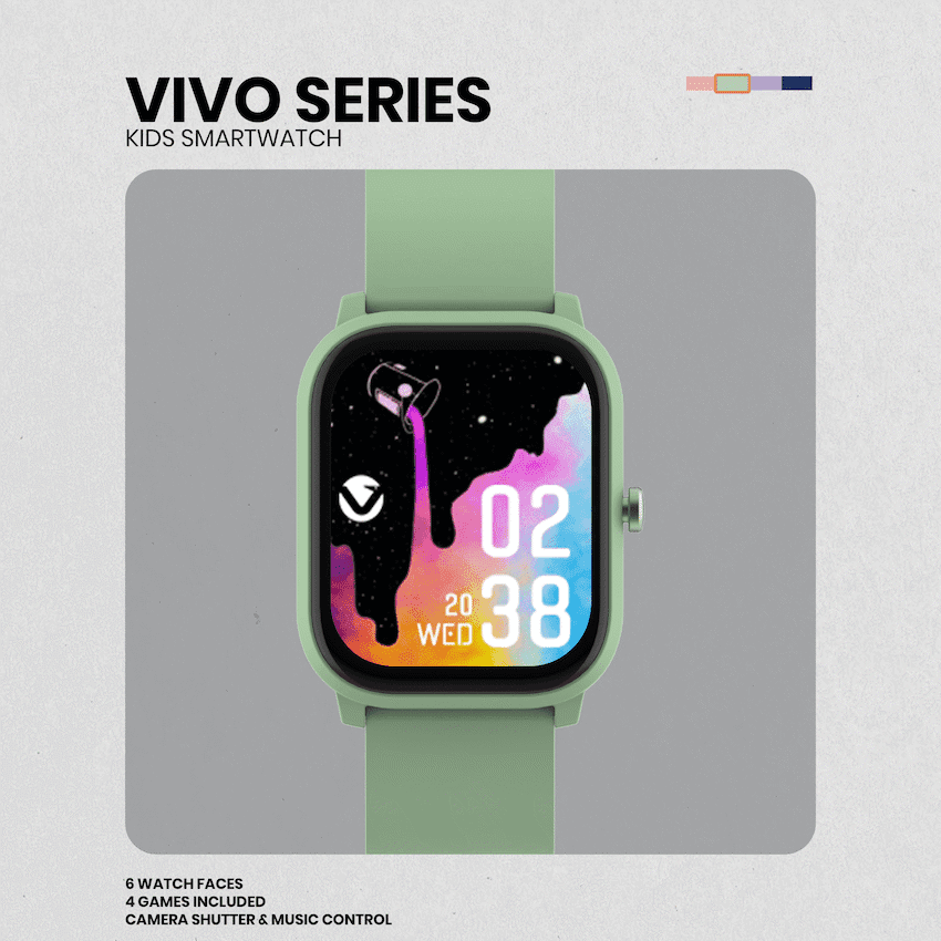 Volkano Vivo Series Kids Smart Watch 12