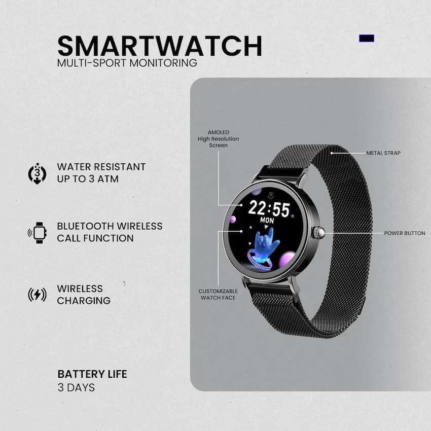 Volkano Valencia Series Ladies Smart Watch 13